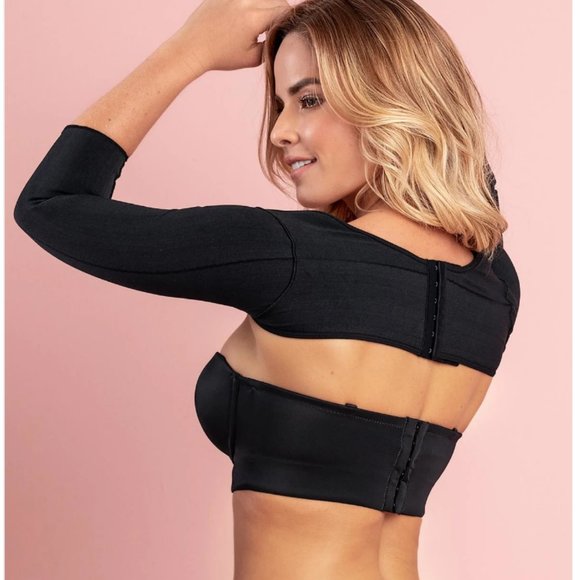 Leonisa Invisible Slimming Arm Shaper Black s-m nw - Picture 3 of 5
